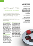 PEPS Wire EDM Brochure